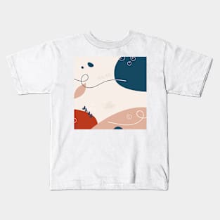 Middle of shapes Kids T-Shirt